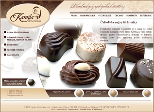 Výroba čokolády Kamila chocolades